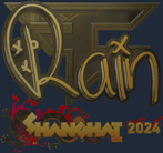 Sticker | rain (Gold) | Shanghai 2024 Sticker | rain (Gold) | Shanghai 2024 image