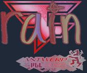 Sticker | rain (Holo) | Antwerp 2022