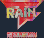 Sticker | rain (Holo) | Copenhagen 2024