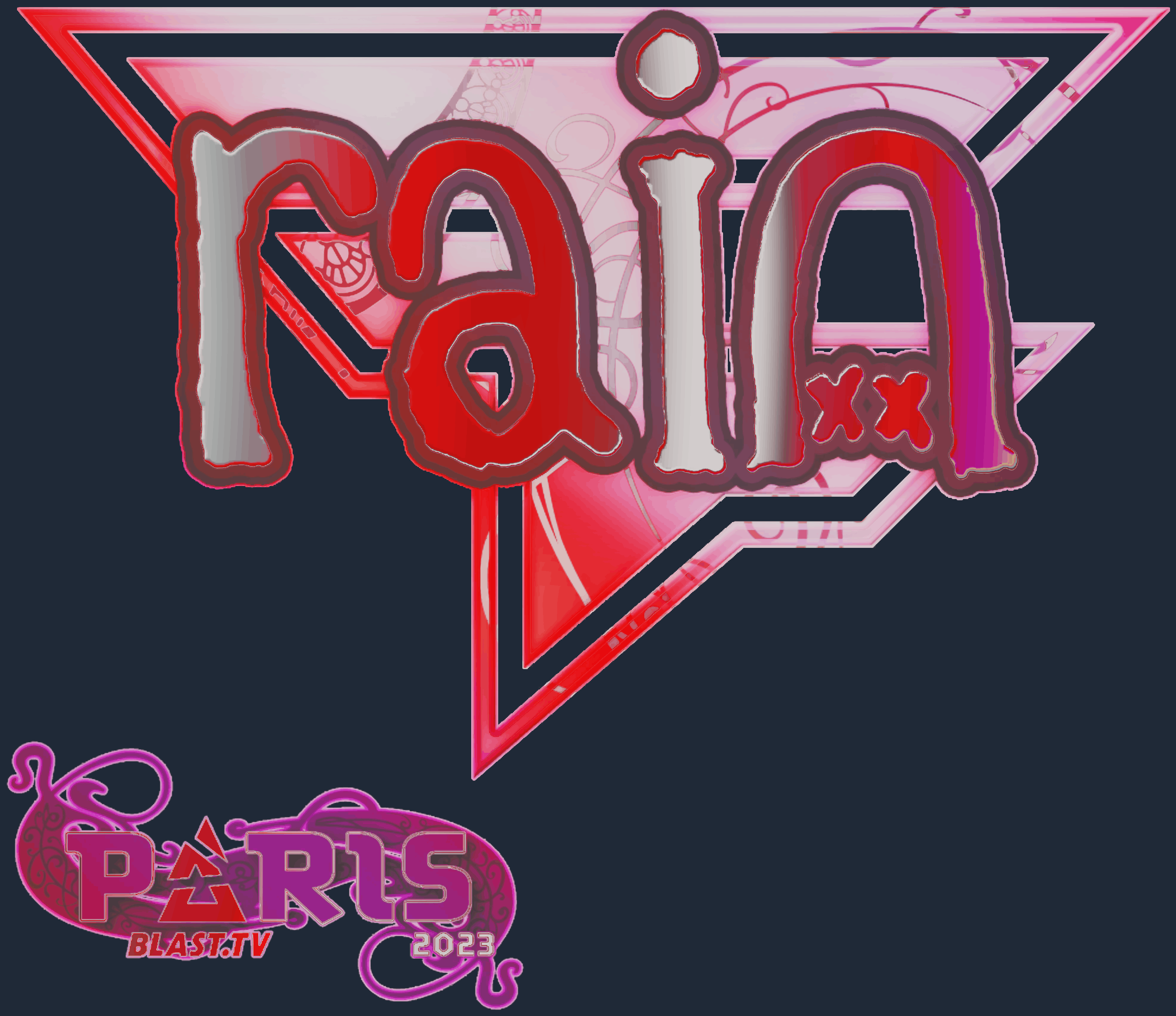 Sticker | rain (Holo) | Paris 2023