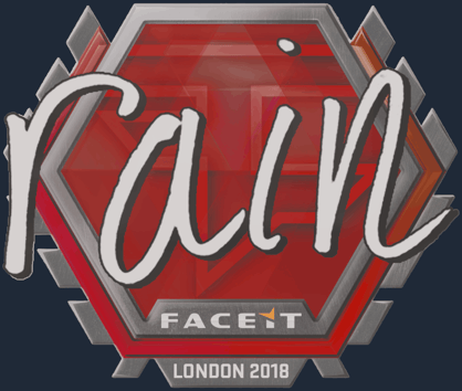 Sticker | rain | London 2018