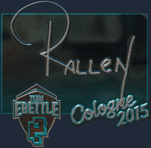 Sticker | rallen (Foil) | Cologne 2015