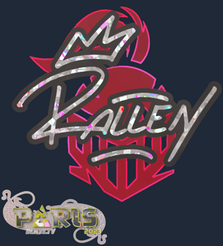 Sticker | rallen (Glitter) | Paris 2023