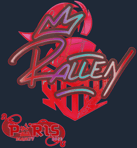 Sticker | rallen (Holo) | Paris 2023