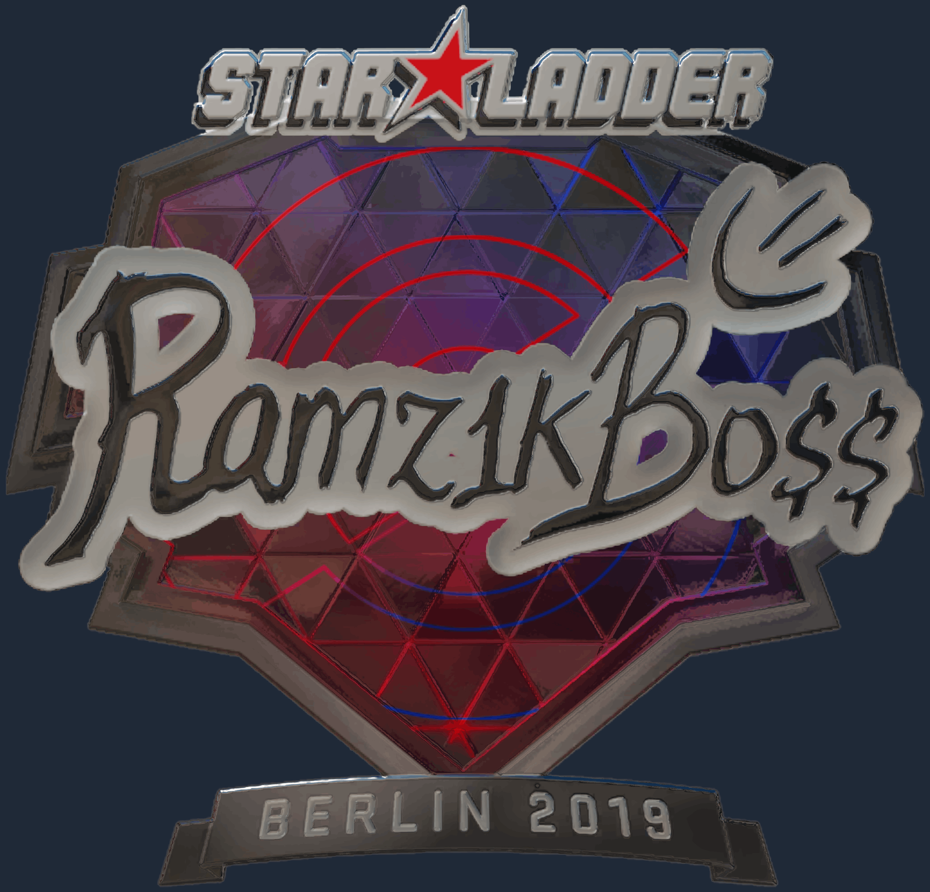Sticker | Ramz1kBO$$ (Foil) | Berlin 2019