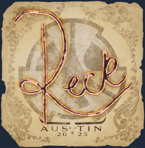 Sticker | reck | Austin 2025