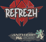 Sticker | refrezh | Antwerp 2022