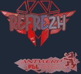 Sticker | refrezh (Holo) | Antwerp 2022