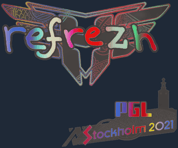 Sticker | refrezh (Holo) | Stockholm 2021