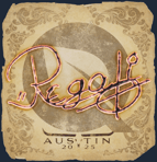 Sticker | regali | Austin 2025