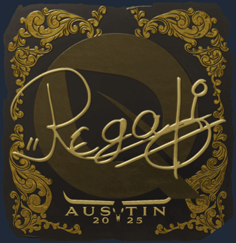 Sticker | regali (Gold) | Austin 2025