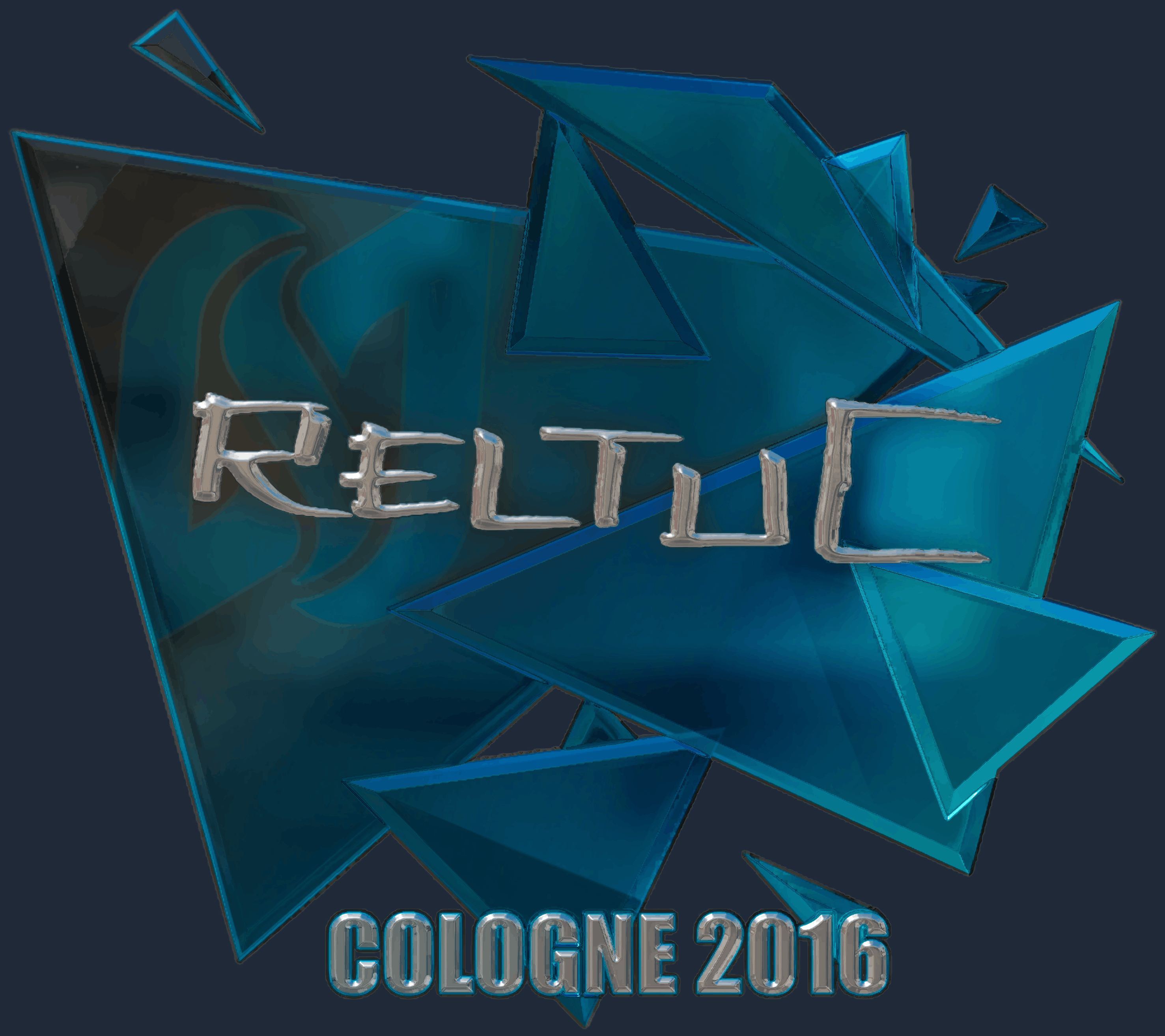 Sticker | reltuC (Foil) | Cologne 2016