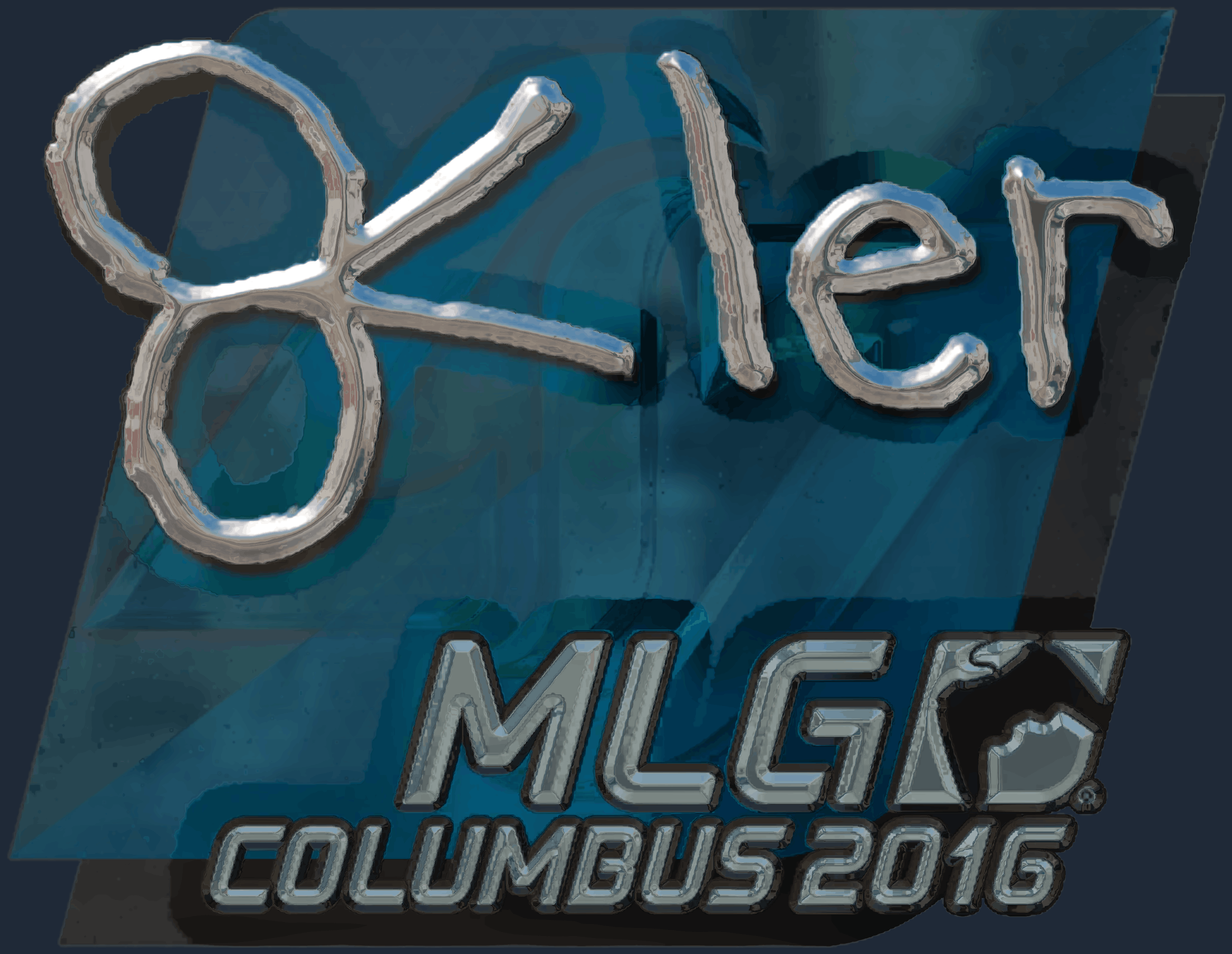 Sticker | reltuC (Foil) | MLG Columbus 2016