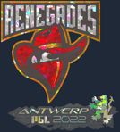 Sticker | Renegades (Glitter) | Antwerp 2022