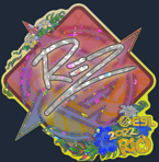 Sticker | REZ (Glitter) | Rio 2022