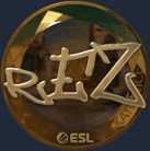 Sticker | REZ (Gold) | Katowice 2019 image