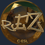 Sticker | REZ (Gold) | Katowice 2019
