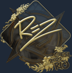 Sticker | REZ (Gold) | Rio 2022