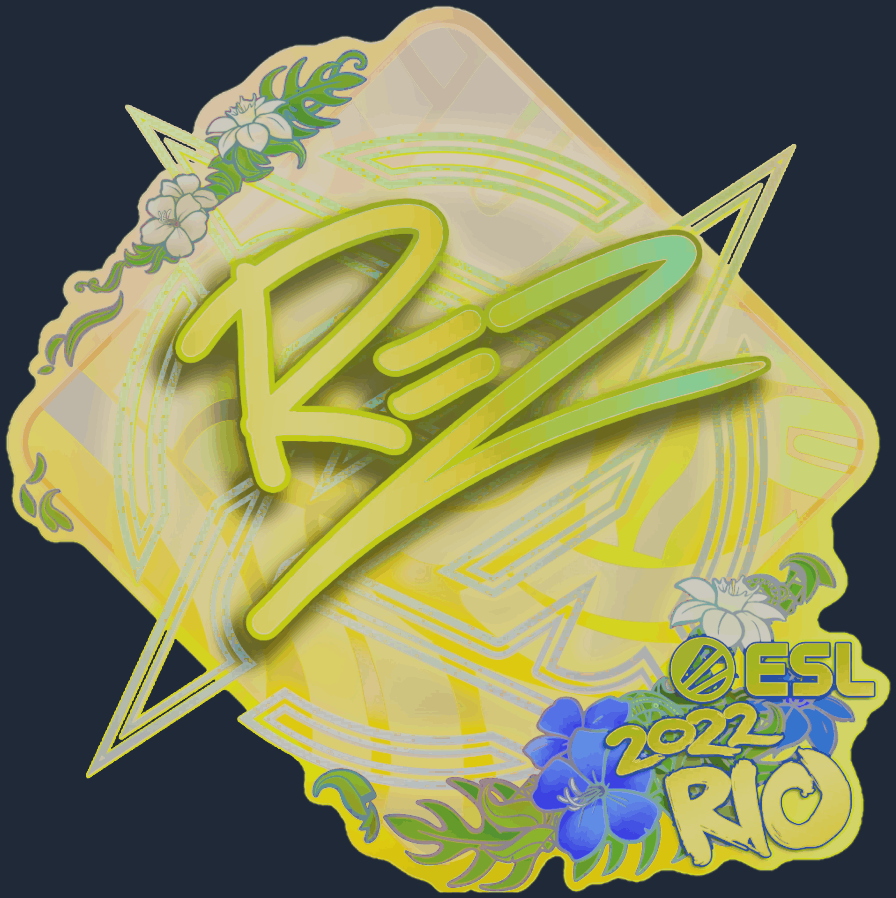 Sticker | REZ (Holo) | Rio 2022