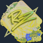 Sticker | REZ (Holo) | Rio 2022