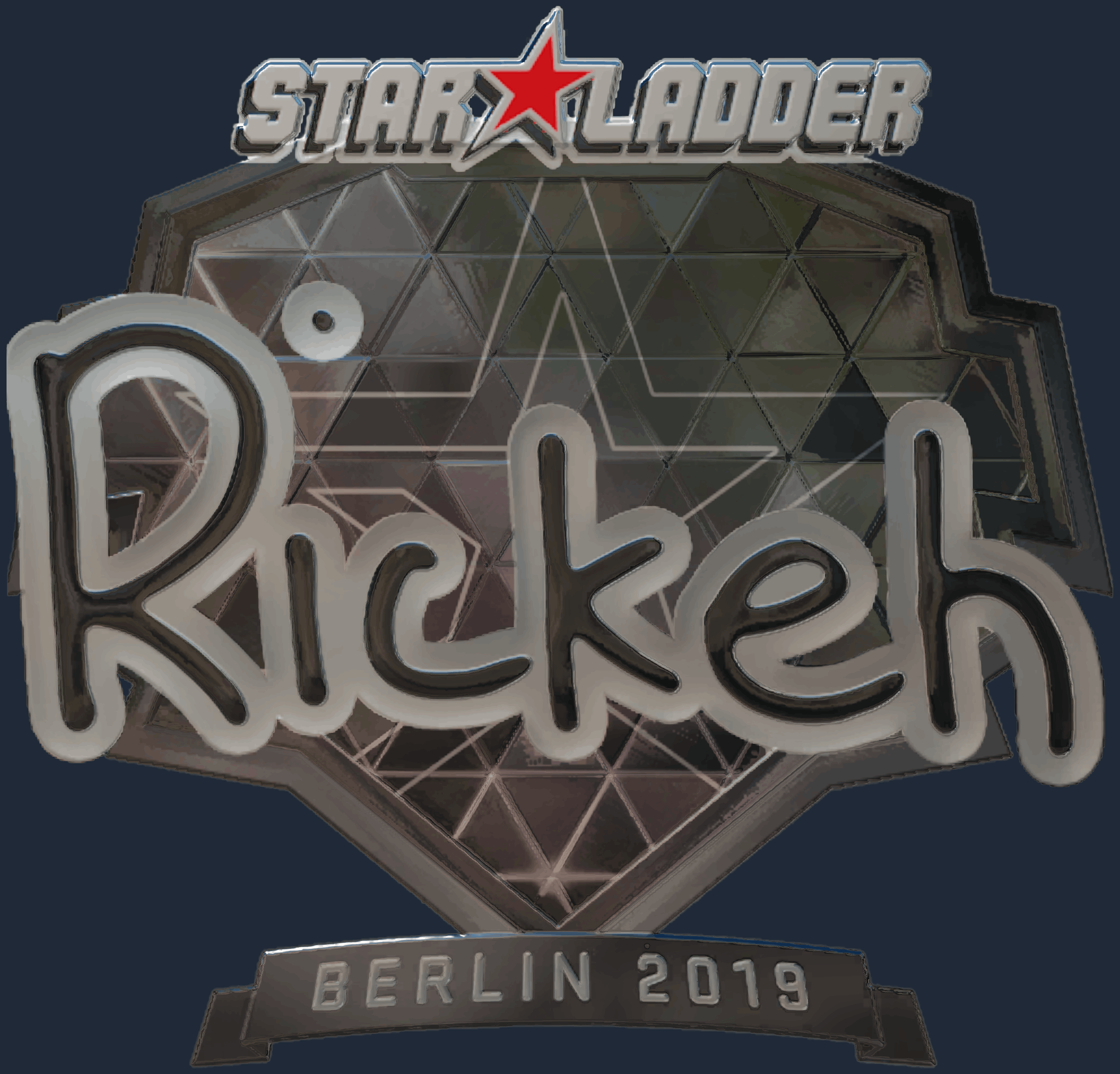 Sticker | Rickeh (Foil) | Berlin 2019