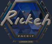 Sticker | Rickeh (Foil) | London 2018