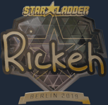 Sticker | Rickeh (Gold) | Berlin 2019