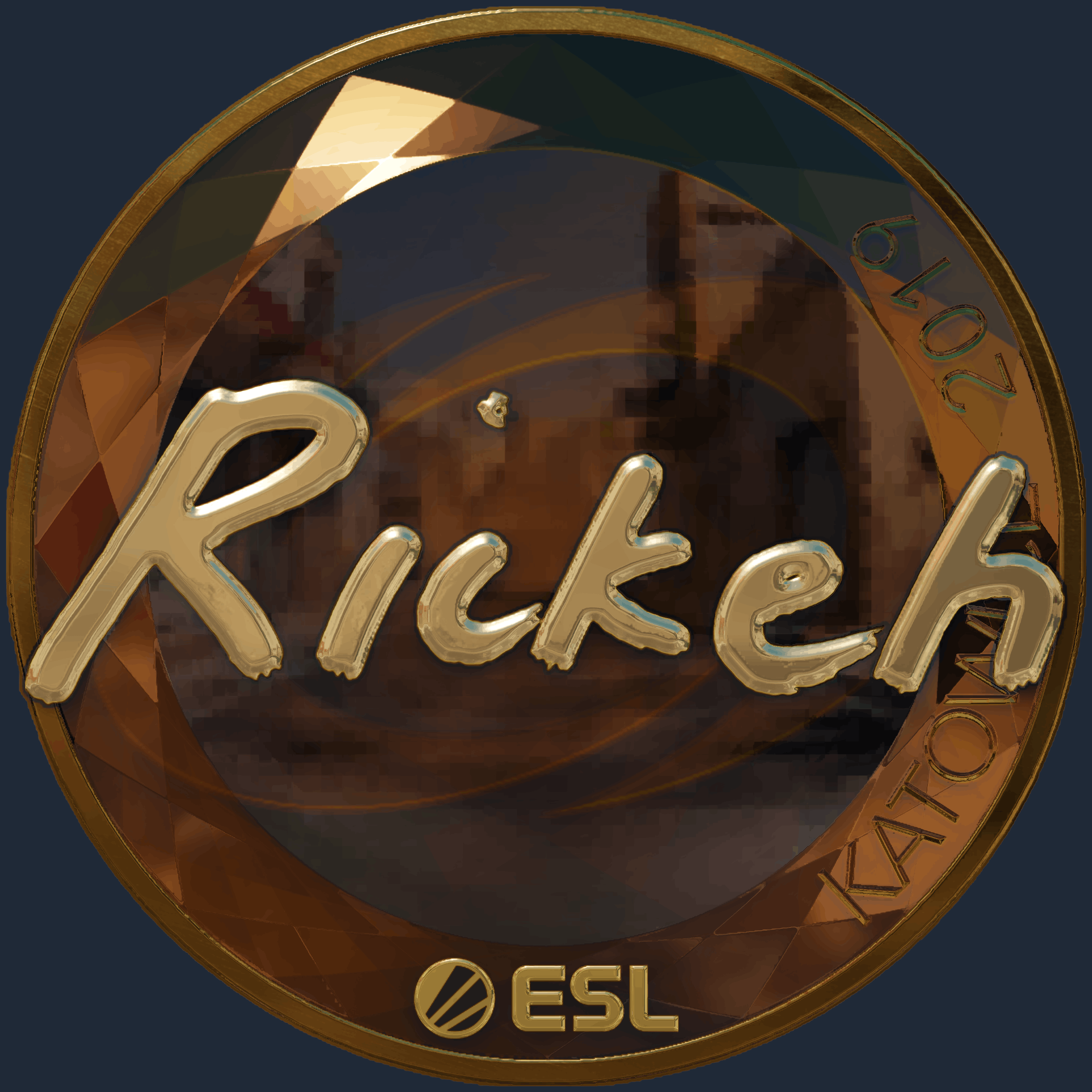 Sticker | Rickeh (Gold) | Katowice 2019