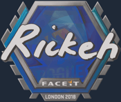 Sticker | Rickeh | London 2018