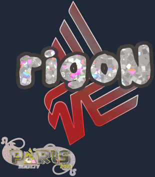 Sticker | rigoN (Glitter) | Paris 2023