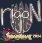 Sticker | rigoN (Glitter) | Shanghai 2024