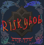 Sticker | riskyb0b (Holo) | Austin 2025