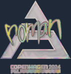 Sticker | roman (Holo) | Copenhagen 2024
