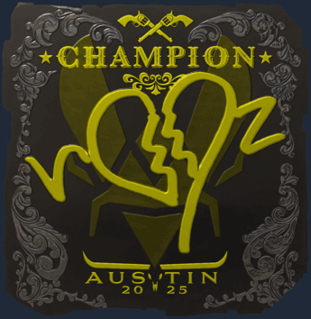Sticker | ropz (Foil, Champion) | Austin 2025