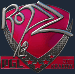 Sticker | ropz (Foil) | Krakow 2017