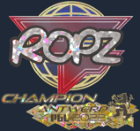 Sticker | ropz (Glitter, Champion) | Antwerp 2022