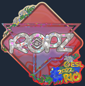 Sticker | ropz (Glitter) | Rio 2022