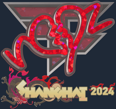 Sticker | ropz (Glitter) | Shanghai 2024