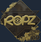 Sticker | ropz (Gold) | Rio 2022