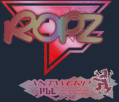 Sticker | ropz (Holo) | Antwerp 2022