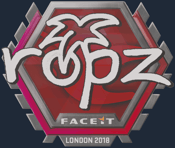 Sticker | ropz | London 2018