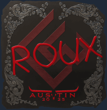 Sticker | ROUX (Foil) | Austin 2025