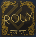 Sticker | ROUX (Gold) | Austin 2025