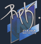 Sticker | RpK | Boston 2018