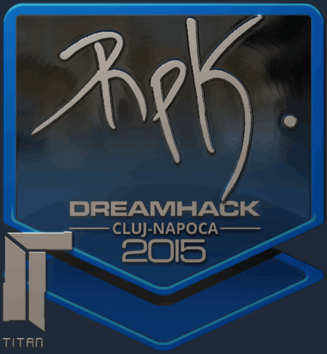 Sticker | RpK (reflectante) | Cluj-Napoca 2015