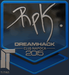 Sticker | RpK (Foil) | Cluj-Napoca 2015