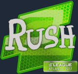 Sticker | RUSH | Atlanta 2017