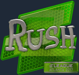 Sticker | RUSH (Foil) | Atlanta 2017