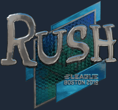 Sticker | RUSH (Foil) | Boston 2018