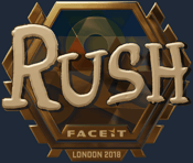 Sticker | RUSH (Gold) | London 2018